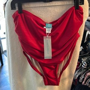 Coastal, blue, bikini, bottom